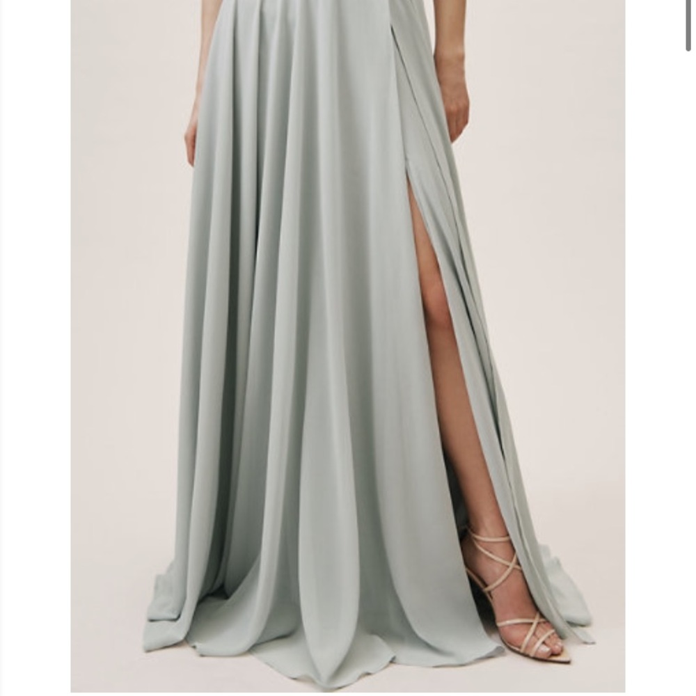 BHLDN Chateau Skirt in Morning Mist